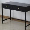 Black stained office table